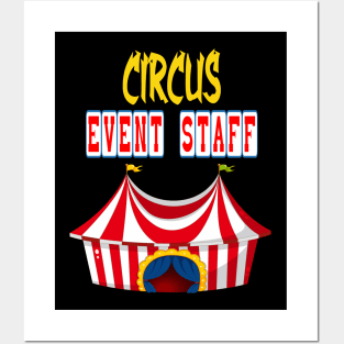 circus event staff Posters and Art